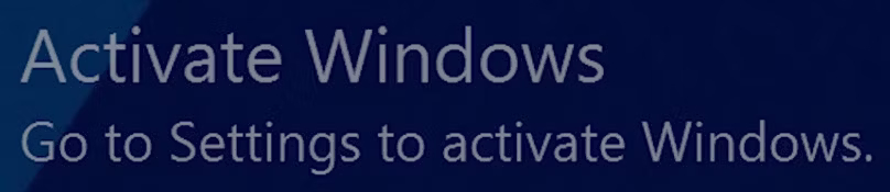 واترمارک آزاردهنده " Activate Windows" روی صفحه